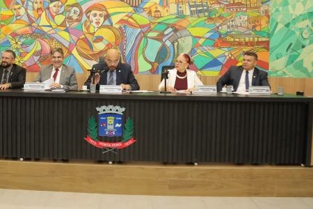 Câmara de Ponta Porã realiza 12ª sessão ordinária nesta terça