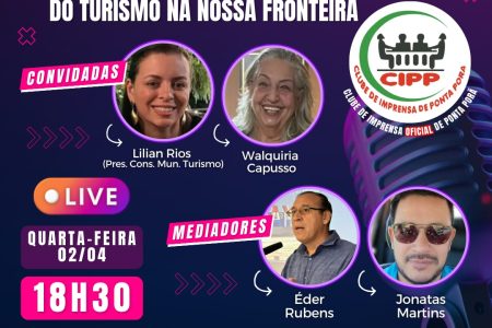 “Regionalização e Fortalecimento do Turismo” é a pauta do podscast ´Diálogo´ no CIPP Oficial
