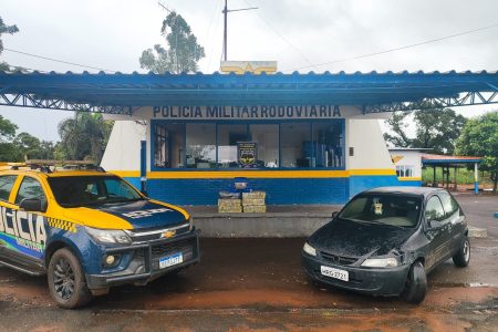 Jovem é preso com 120 quilos de maconha na MS-156