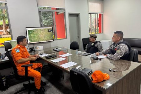 Bombeiros e Força Nacional alinham estratégias para a operação Pantanal
