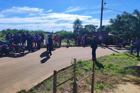 GCMFron e PM expulsam invasores de área federal em Ponta Porã