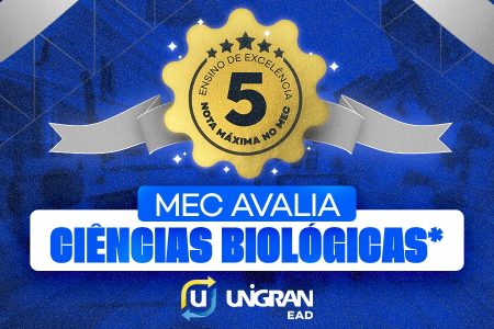 Nota 5 no MEC evidencia compromisso da Unigran EaD com a educação superior