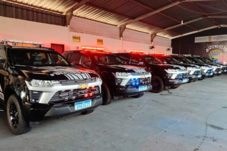 Nova frota de viaturas blindadas reforça segurança da Polícia Penal de MS