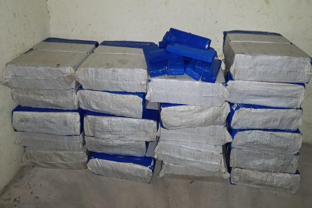 Polícia Militar apreende 920 quilos de maconha em residência de Ponta Porã