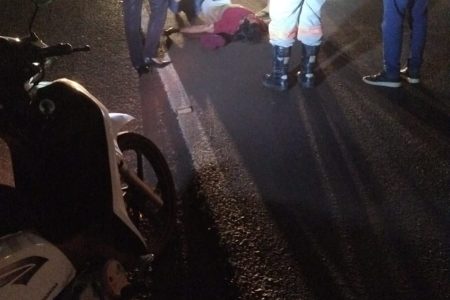 Homem é atropelado por HB20 na BR-463 e tem braço esmagado