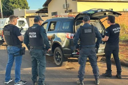 Ação conjunta localiza suspeito de facada que atingiu criança de 4 anos