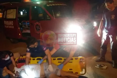 Homem morre após cair de moto em Pedro Juan Caballero