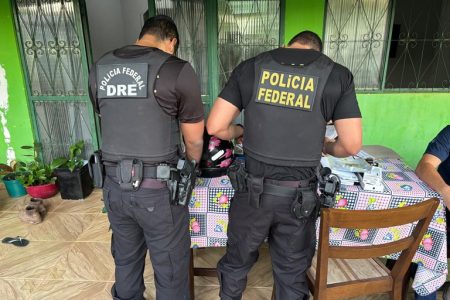 PF cumpre mandado em MS em operação que investiga roubo de aeronaves