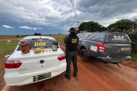 Mulher é presa com maconha em garrafas térmicas que seriam levadas à PED