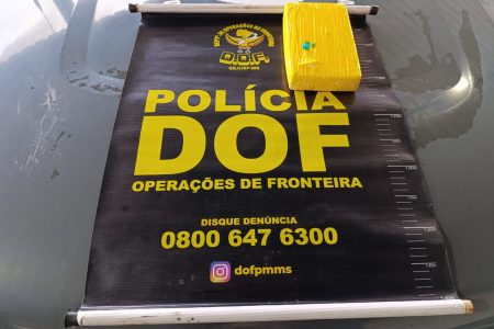 DOF prende mulher com droga em Ponta Porã em veículo que seguia para Campo Grande