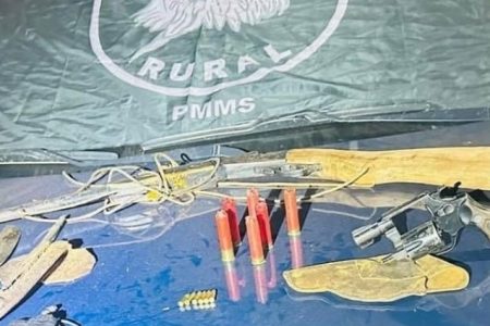 Homem é preso com armas e munições na zona rural de Bela Vista