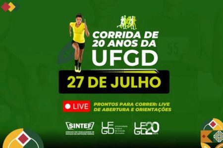 Corrida dos 20 anos da UFGD será realizada em 27 de julho