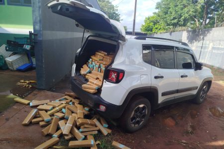 Após denuncia, PM apreende carga de maconha em Ponta Porã