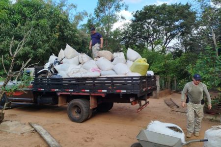 Mais de 18 toneladas de maconha são apreendidas na fronteira com o Mato Grosso do Sul
