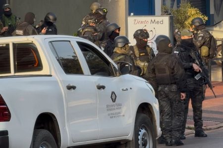 Grande operação da Polícia Nacional movimenta Pedro Juan Caballero