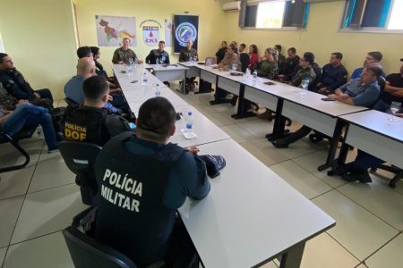 Segurança pública regional é tema de reunião do Gabinete de Gestão Integrada de Fronteiras em Ponta Porã